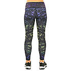 Лосини для фітнесу та йоги з принтом Lingo Абстракція BK19 розмір S-2XL-42-50 чорний, фото 2