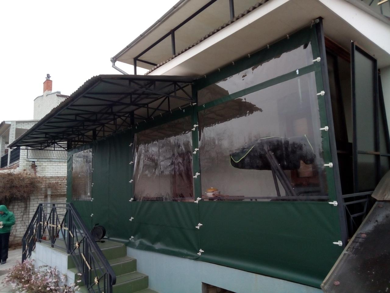 Комбіновані м’які вікна ПВХ, фото 1