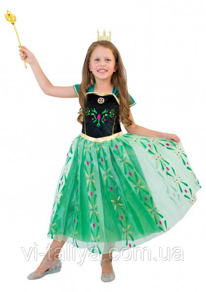 Сукня  принцеси Анни, Карнавальний костюм Анна, Фрозен, Ельза, фото 1