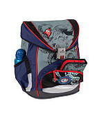 Рюкзак школьный для мальчика первые классы 33x23x40 см. Германия 690060 с наполнением ортопедический