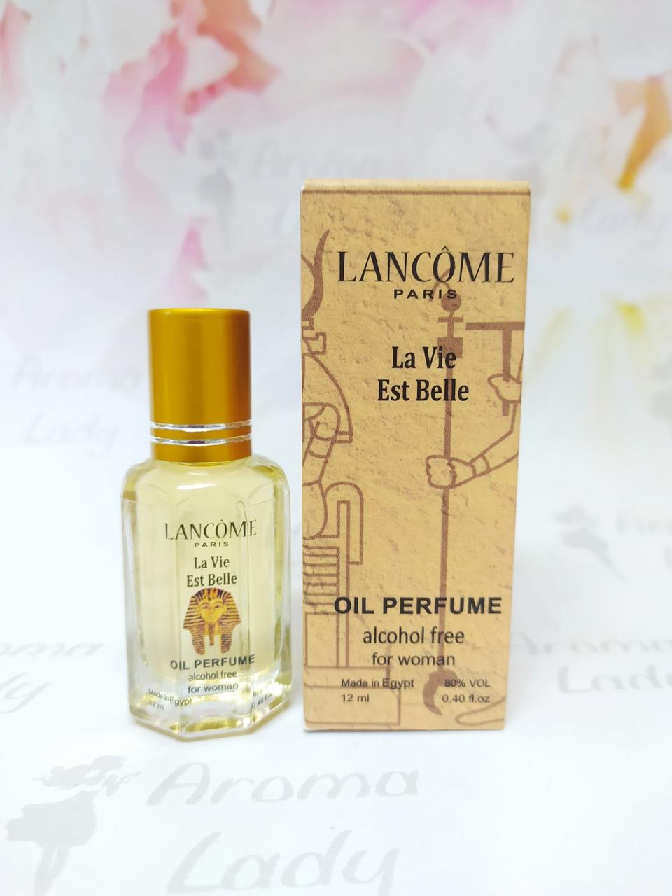 Оригінальні олійні жіночі парфуми Lancome La Vie Est Belle (Ланком Ля Вії Їсть Белль) 12 мл, фото 1