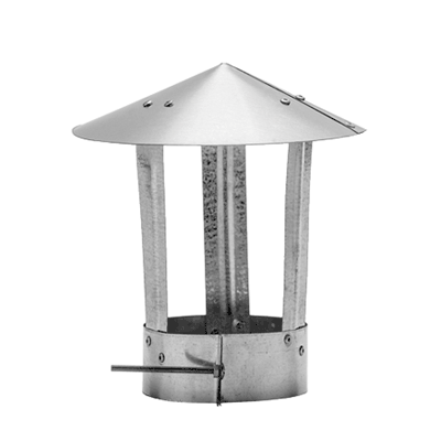 Витяжка оцинкована д. 90-100 мм, фото 1