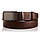 Ремінь чоловічий шкіряний Betlewski® 2,9 х 0,4 ( AUTO-LIC30-k2) - коричневий, фото 3