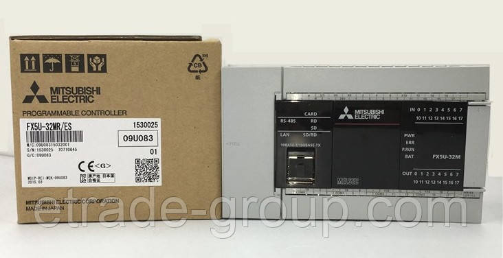 Контролер Mitsubishi Electric FX5U-32MR/ES