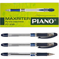 Ручка масляная Piano Maxriter PT-335 4 км. синяя 0,5mm 10 уп 140бл 1700ящ
