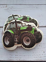 Пряник трактор зелений їстівний друк, солодкий подарунок