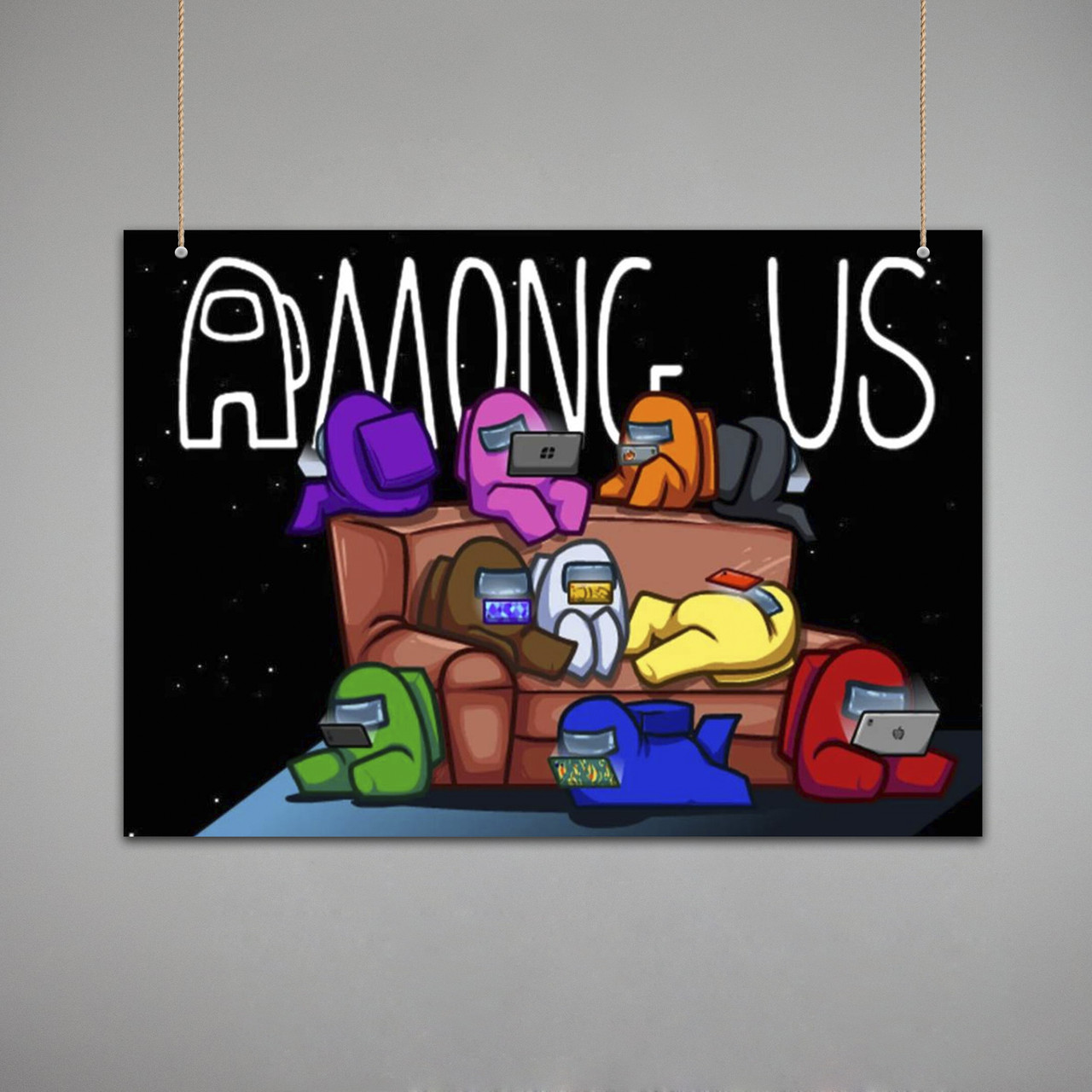 Постер: Among Us (Макет No1)