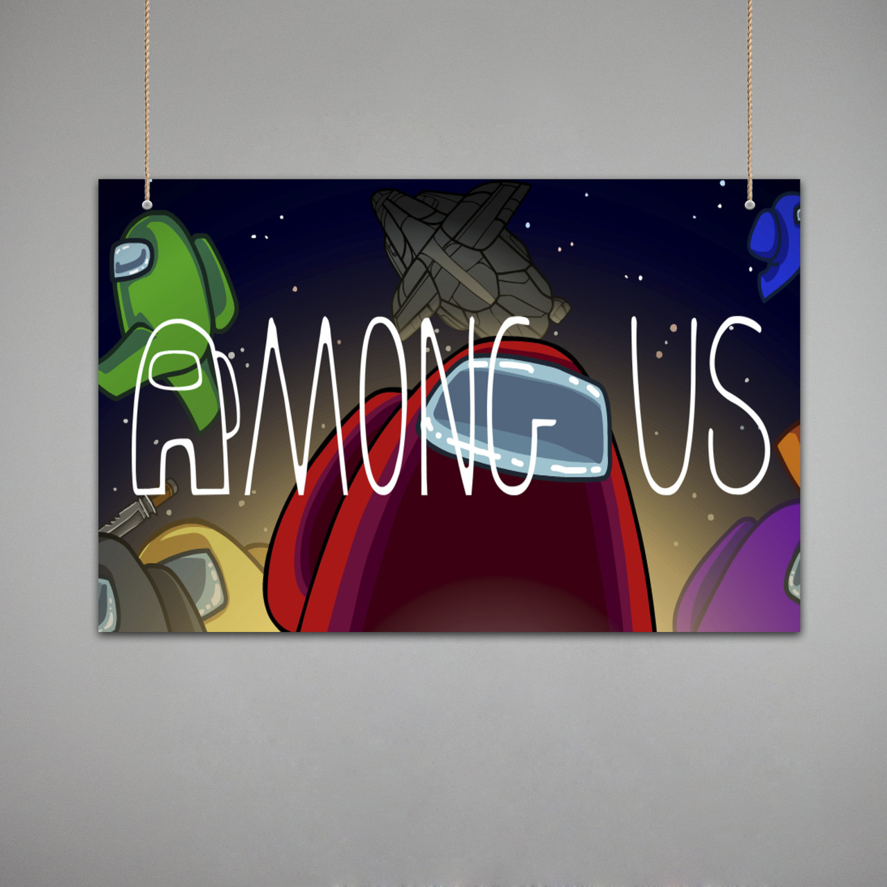 Постер: Among Us (Макет No3)