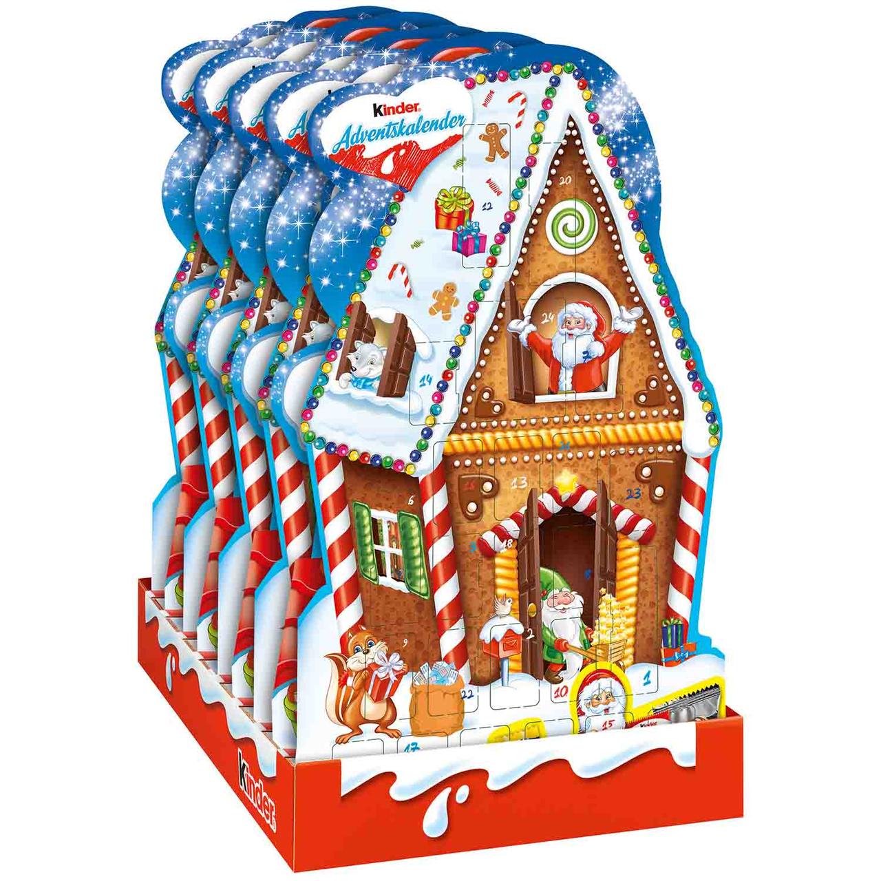 Адвент Календарь Kinder Mix Adventskalender Домик 210g — Купить ...