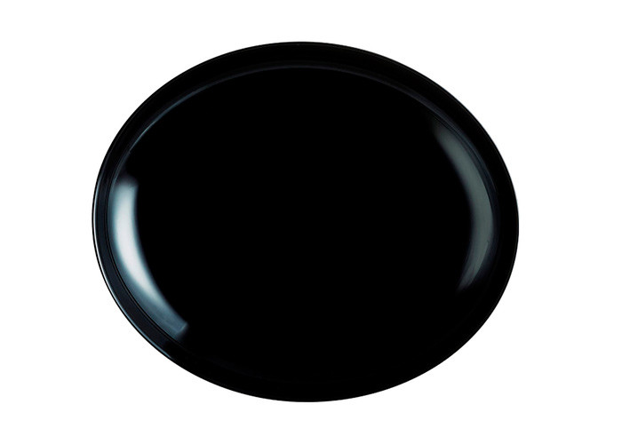 Чорне блюдо для стейків Luminarc Friends Time Black 300мм