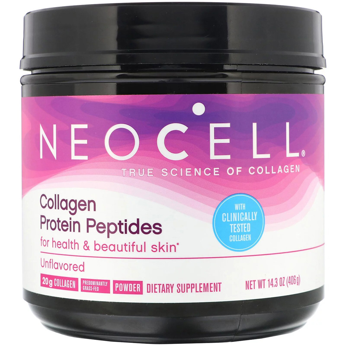 Пептиди з колагенового білка, Без Смаку, Neocell, Collagen Protein Peptide, порошок 406 г