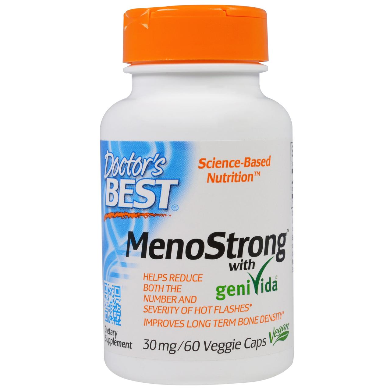 Комплекс для Жіночого Здоров'я 30мг, MenoStrong, Doctor's s Best, 60 гельових капсул