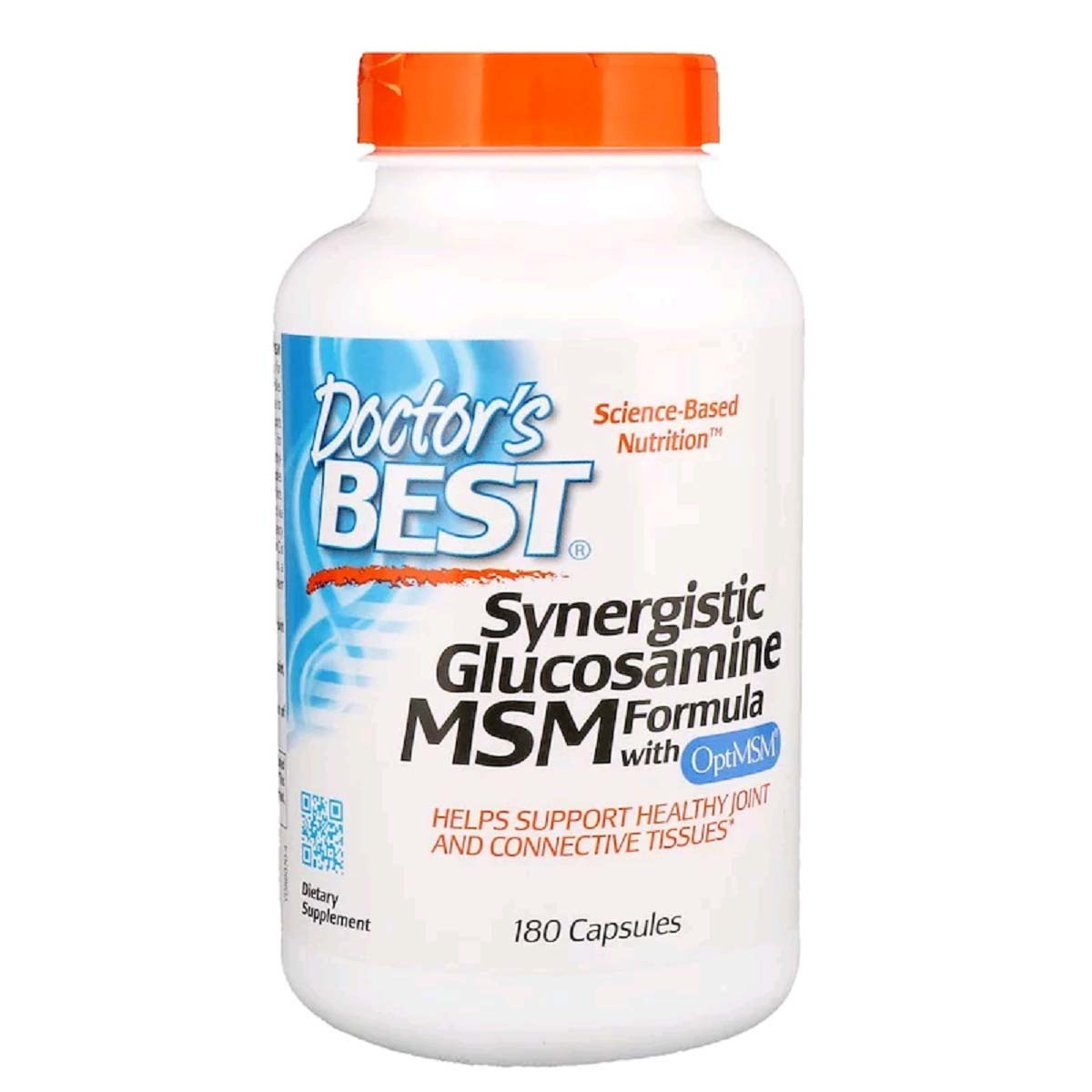 Синергічний Глюкозамін МСМ-Формула, OptiMSM, Doctor's s Best, 180 капсул