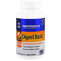 Травні Ферменти (Формула Ензимів), Digest Basic, Enzymedica, 180 капсул