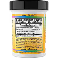 Пробіотики для Дітей, Natural Probiotic Kids, Healthy Origins, Смак Вишні, 60 жувальних таблеток