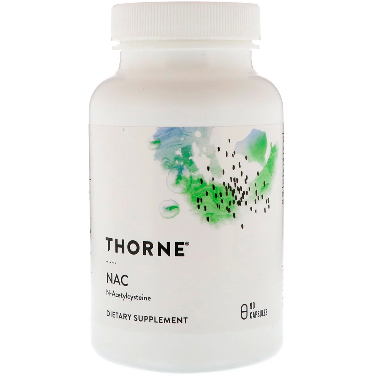 NAC (N-Ацетил-L-цистеїн) 500 мг, Thorne Research, 90 капсул