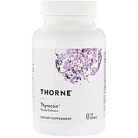 Поддержка Щитовидной Железы, Thyrocsin, Thorne Research, 120 капсул