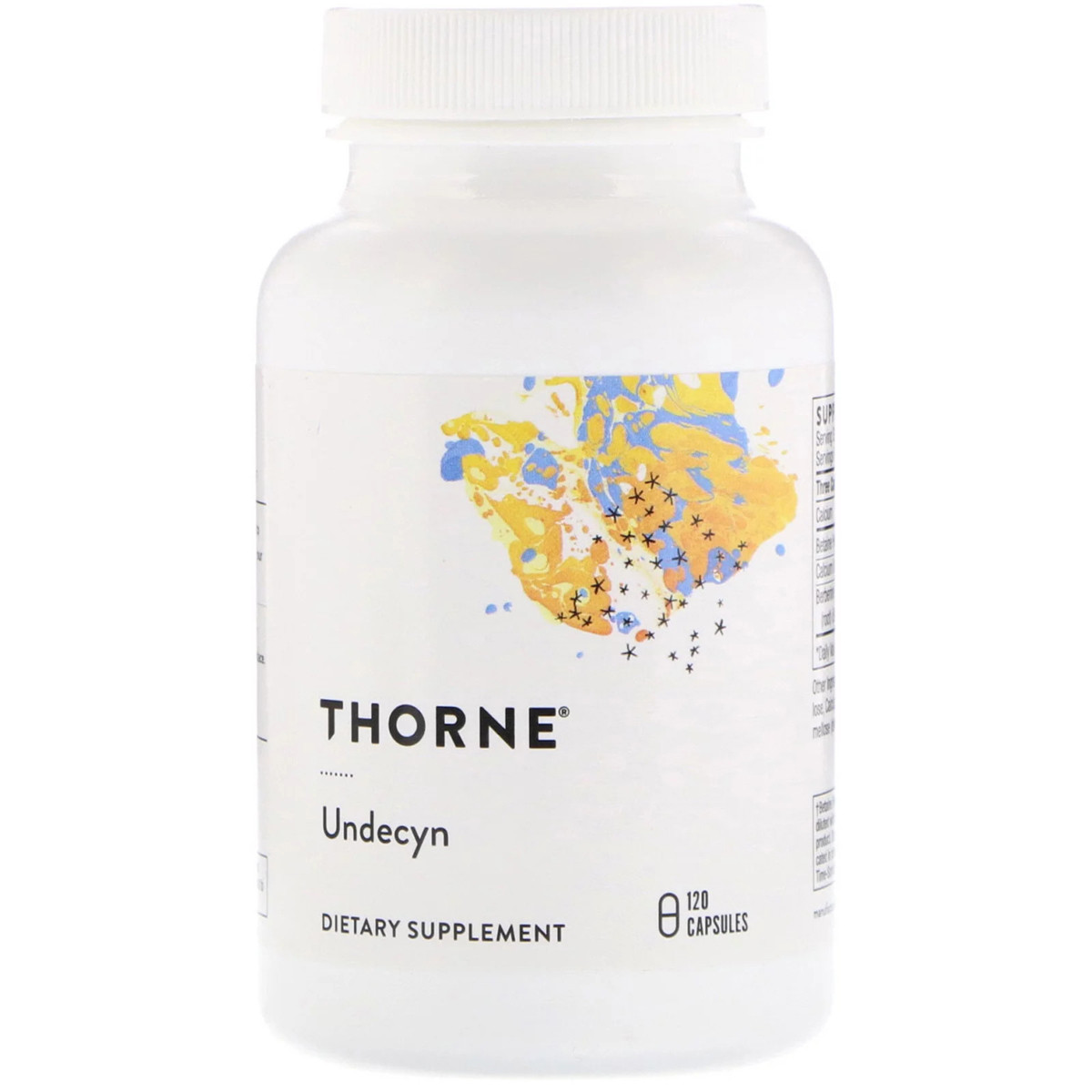 Здоров'я Мікрофлори Кишечника, Ундецин, Undecyn, Thorne Research, 120 капсул