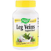 Підтримка Вен, Leg Veins Support Blend, nature's Way, 120 капсул