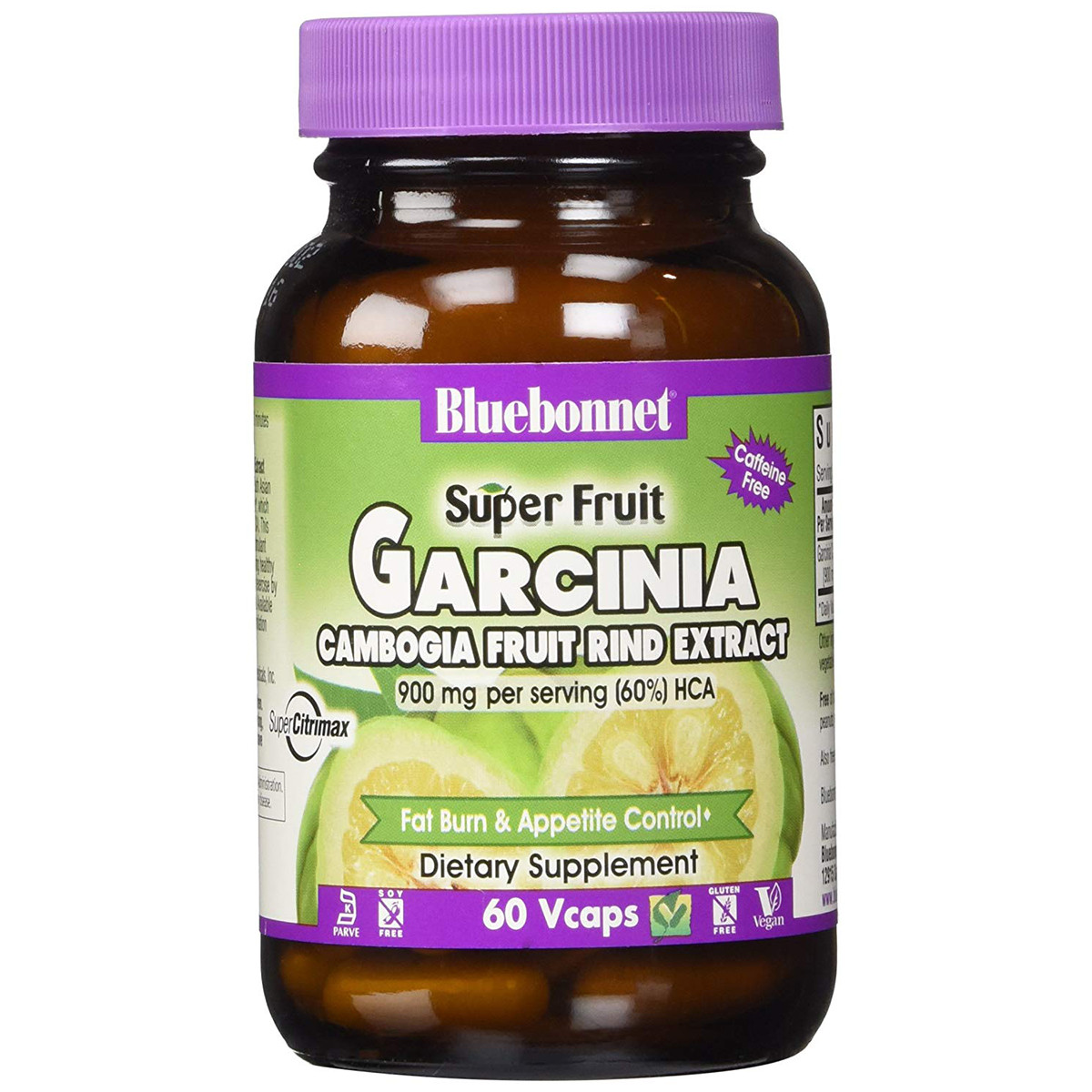 Екстракт Фрукту Гарцинія Камбоджійська, Super Fruit, Bluebonnet Nutrition, 60 гелевих капсул