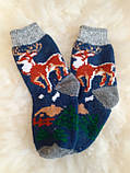 Теплі шерстяні жіночі носки., фото 3