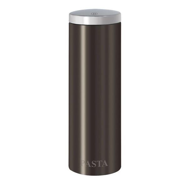Ємність для спагетті BERLINGER HAUS Carbon Metallic Line 9,5х30 см колір Сірий 1349BH, фото 1