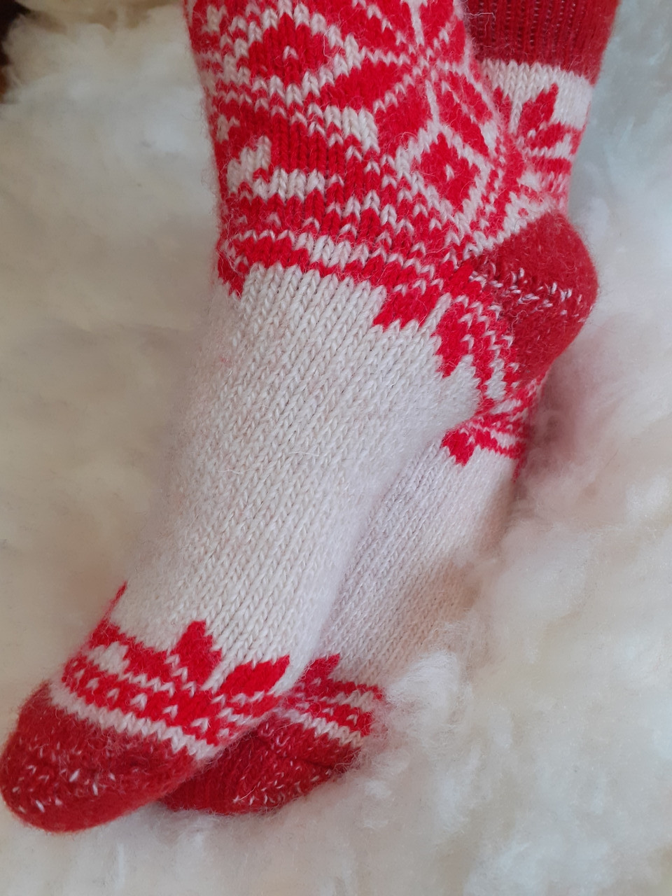 Теплі шерстяні жіночі носки., фото 1