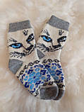 Теплі шерстяні жіночі носки., фото 3