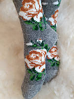 Теплі шерстяні жіночі носки.