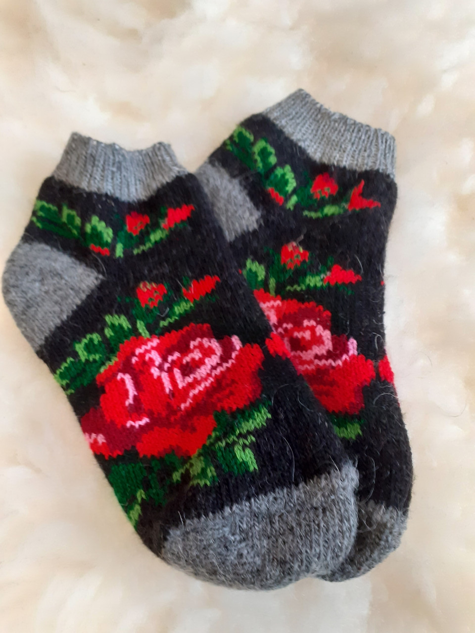 Теплі шерстяні жіночі носки., фото 1