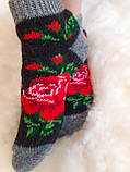 Теплі шерстяні жіночі носки., фото 3