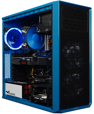 Fractal Design Focus G Window Blue Tower / Intel® Core™ i7-8700K (6 (12) ядер за 3.70 - 4.70 GHz) / 16 GB DDR4, фото 2