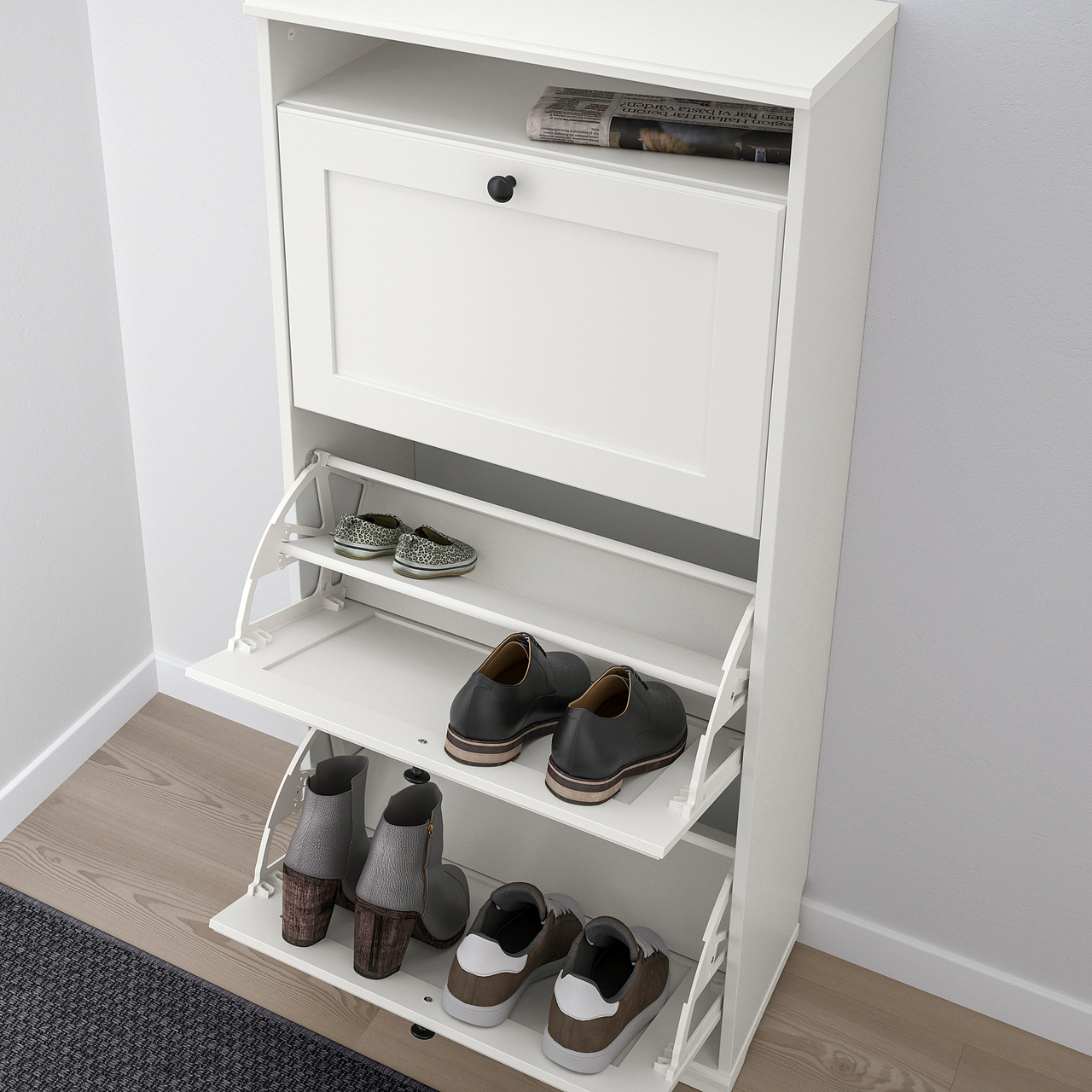 Тумба для взуття BRUSALI IKEA 804.803.93