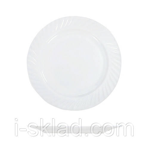 Тарілка десертна Біла S&T 30057-02-1300