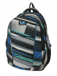 Рюкзак школьный VA R-71-138 Grey/Blue (N009206)