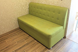 Невеликий кухонний диван зі спальним місцем (Салатовий)