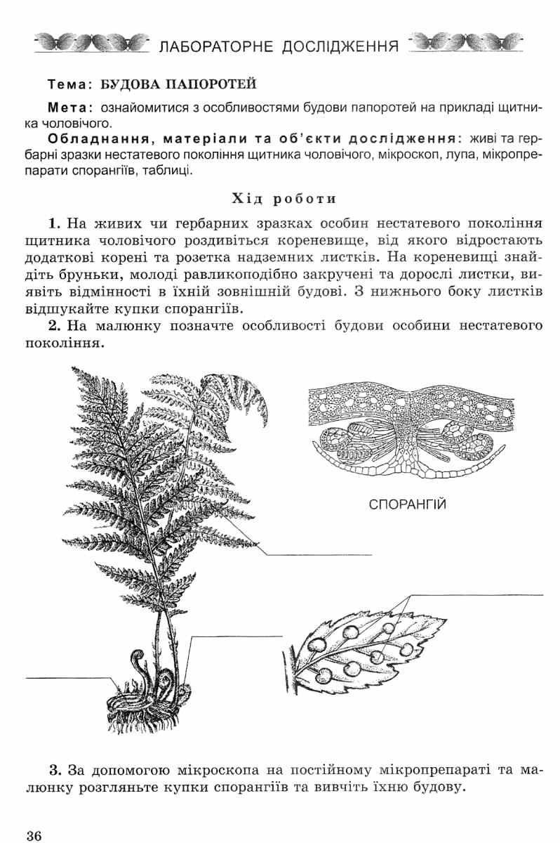 Біологія 6 клас. Зошит для практичних робіт, лабораторних досліджень. П.Г.Балан. Генеза - фото 7 - id-p218334565