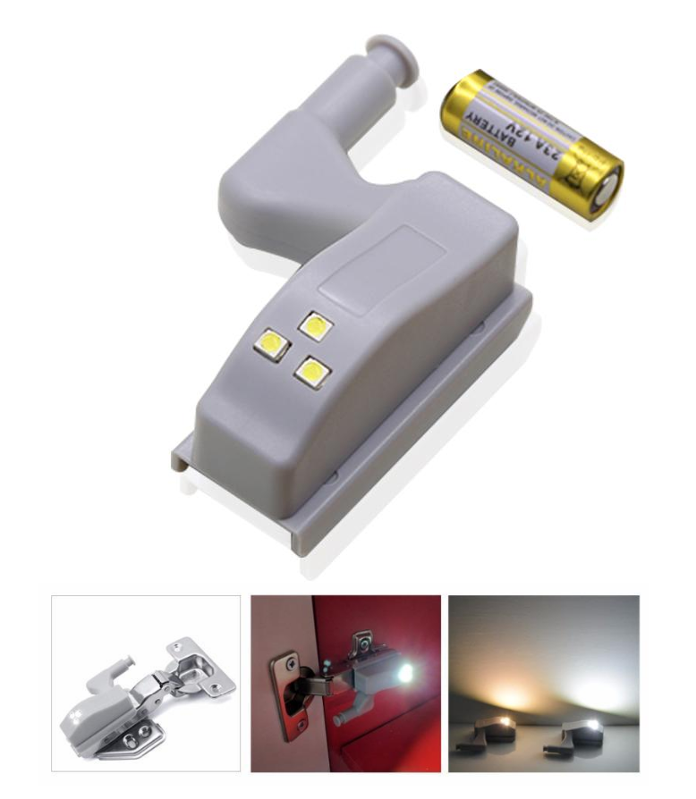 Led Світильник у шафу на завісу петлі світла, фото 1