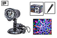 Лазерный проектор X-Laser для улицы и дома новогодний Мультиколор