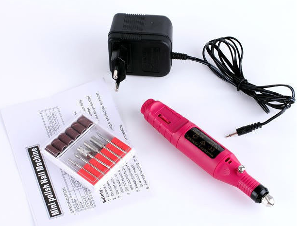 Фрезер для манікюру ivs-3011 + набір фрез у комплекті, фото 1