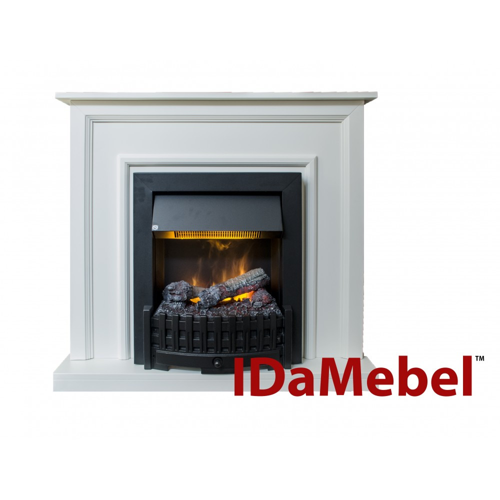Камінокомплект IDaMebel Adele Білий Danville Black