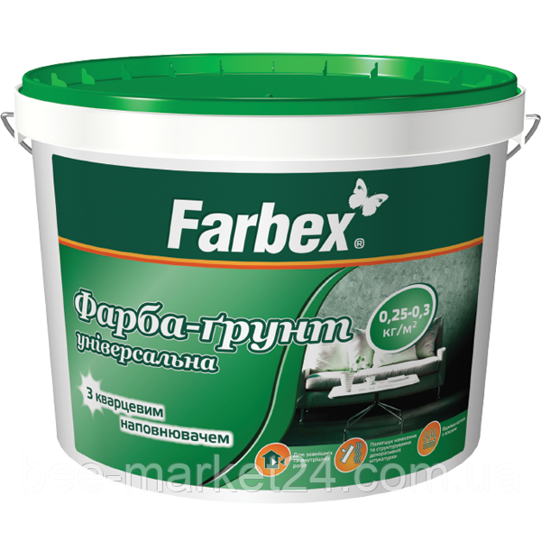Фарба-грунт універсальна Farbex 7 кг