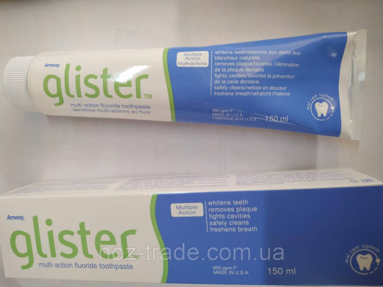 Зубна паста Глістер Glister Amway 150 мл.