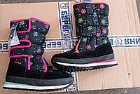 Чоботи дутики SUPER GEAR 28-35 дівчинці