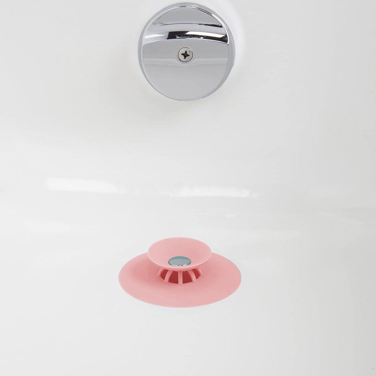 Сеточка в раковину "Flex Drain Stop" розовая, силиконовая пробка для кухонной мойки (раковины), клик клок (NS) - фото 5 - id-p1293144040