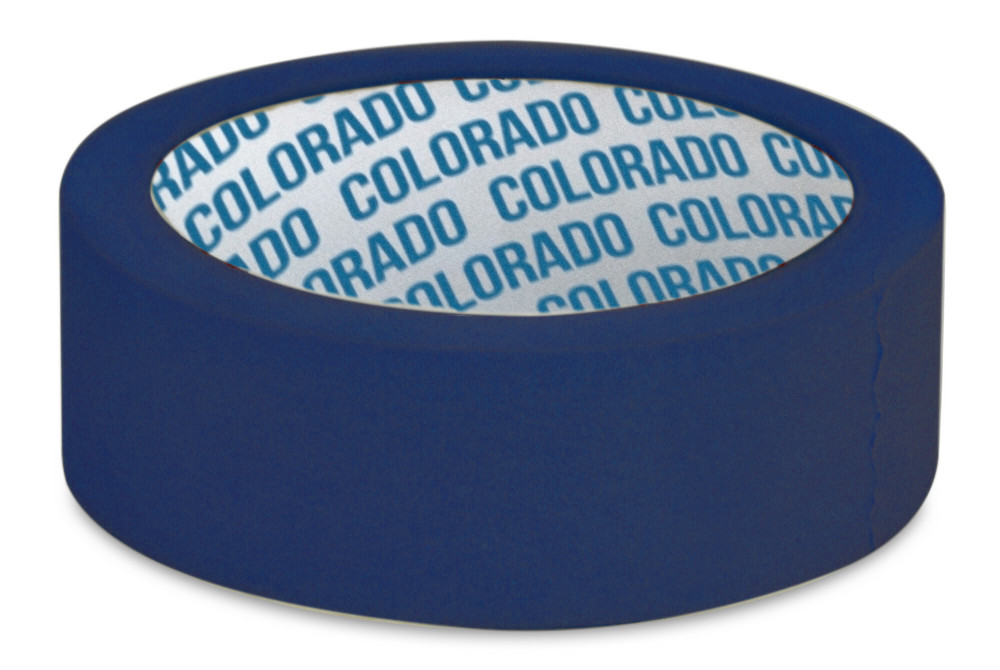 Лента малярная синяя 75мм 40м Colorado 10-083 |защитная скотч малярний защитный - фото 1 - id-p1187086238
