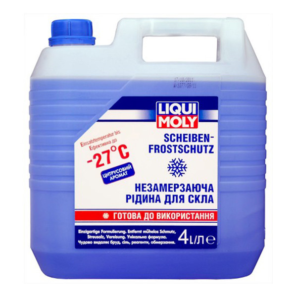 Зимовий омивач скла готовий цитрус Liqui Moly Scheiben Frostschutz -27°C (8806) 4л