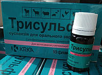 Трисульфон суспензія 48% 10 мл 1 флакон (термін до 01.2026 р)