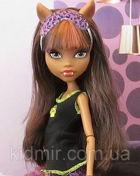 Монстр Хай Клодін Вульф Лялька Monster High Clawdeen Wolf Dead Tired X4516