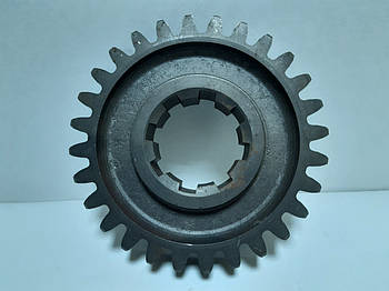 Шестерня вихідного вала Z28 * D150,8 шліців * D52 -60 1GQN-125/140 ДТЗ ЗАРЯ